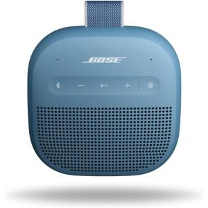 imageBose New SoundLink Micro Portable Bluetooth Speaker 2nd Gen Wireless Outdoor Speaker Up to 12 Hours Battery Life Waterproof and Dustproof Petal Pink  Limited Edition ColorBlue Dusk