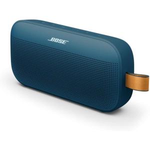 imageBose SoundLink Flex Bluetooth Speaker 2nd Gen  Portable Outdoor Speaker with HiFi Audio Waterproof and Dustproof USBC Up to 12 Hours Battery Life Fog Grey  Limited Edition ColorTwilight Blue
