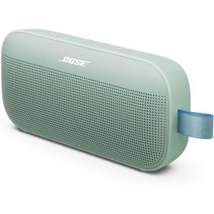 imageBose SoundLink Flex Bluetooth Speaker 2nd Gen  Portable Outdoor Speaker with HiFi Audio Waterproof and Dustproof USBC Up to 12 Hours Battery Life Fog Grey  Limited Edition ColorAlpine Sage
