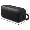 imageBose SoundLink Plus Portable Bluetooth Speaker Wireless Outdoor Speaker Up to 20 Hours Battery Life Waterproof and Dustproof Sunset Peach  Limited Edition ColorBlack