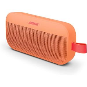 imageBose SoundLink Flex Bluetooth Speaker 2nd Gen  Portable Outdoor Speaker with HiFi Audio Waterproof and Dustproof USBC Up to 12 Hours Battery Life Sunset Peach  Limited Edition ColorSunset Peach