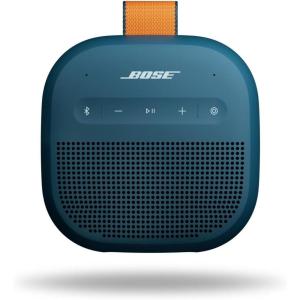 imageBose SoundLink Micro Portable Bluetooth Speaker 2nd Gen Wireless Outdoor Speaker Up to 12 Hours Battery Life Waterproof and Dustproof Sunset Peach  Limited Edition ColorTwilight Blue