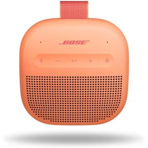 imageBose SoundLink Micro Portable Bluetooth Speaker 2nd Gen Wireless Outdoor Speaker Up to 12 Hours Battery Life Waterproof and Dustproof Sunset Peach  Limited Edition ColorSunset Peach